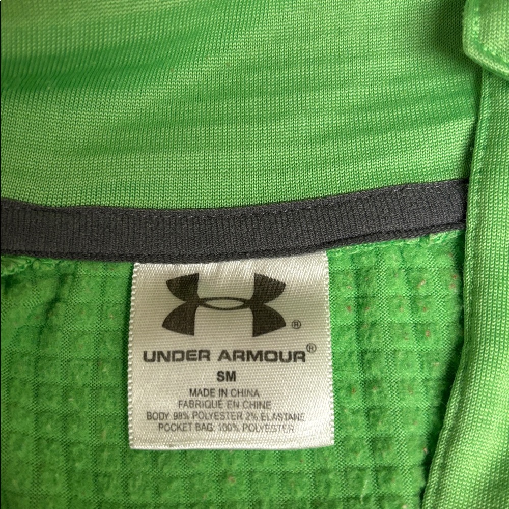 Under Armour Women's Green Performance Pullover Size SM - Picture 3 of 5